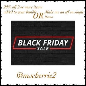 Black Friday Offers Accepted and Additional Discounts
